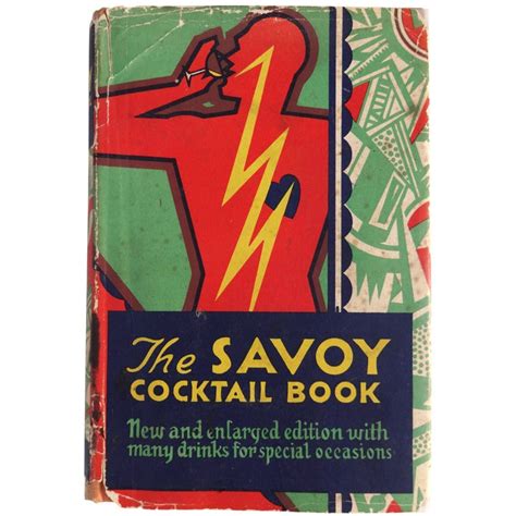 Equal parts cognac, cointreau, lillet and lemon juice. Ultra Rare "the Savoy Cocktail Book," England, 1933 For ...