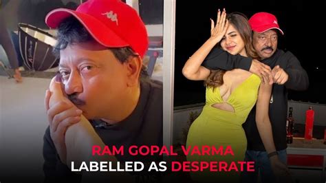 Ram Gopal Varma Sucks And Licks An Actress Toes Netizens Call Him