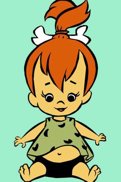 Pebbles Classic Cartoon Characters Flintstone Cartoon Pebbles