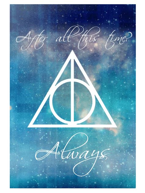 After all this time? always . Deathly Hallows Symbol Wallpapers - Wallpaper Cave