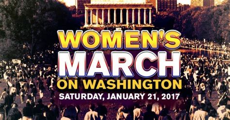 Womens March To Happen In Dc The Day After Trump Inauguration