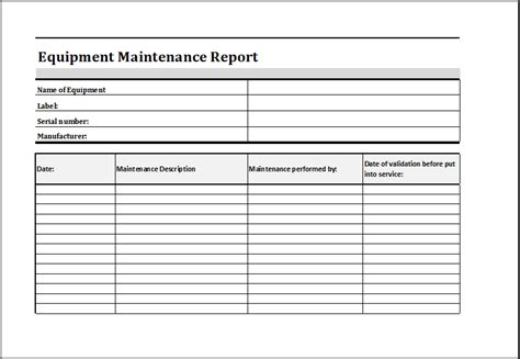 Ms Word And Excel Customizable Report Templates Excel Templates