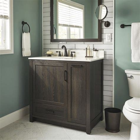 By raising the height of your vanity, your sink and countertop are also heighted for an ergonomically enhanced experience. 65 Bathroom Cabinet Ideas 2019 (That Overflow With Style ...