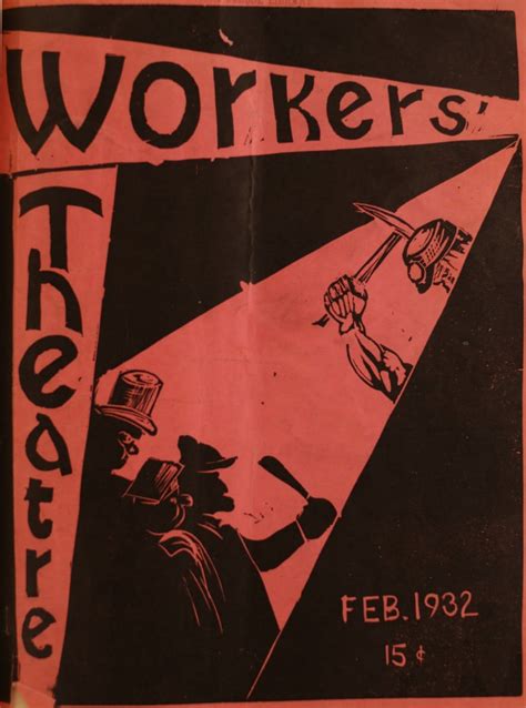 Workers Theatre Vol 1 No 11 February 1932 Revolutions Newsstand