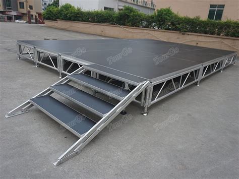 Tourgo Aluminum Stage With Non Slip Stage Platform For Outdoor Event