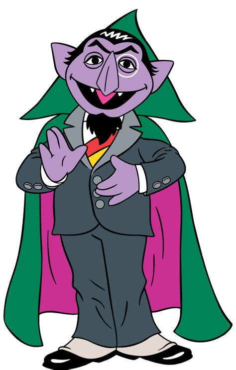 Count Dracula Cartoon Sesame Street Img Cahoots