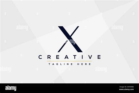 X Letter Logo Design Modern Monogram Icon X Xx Initials Based Template