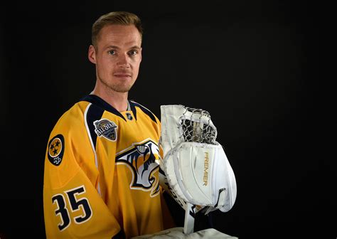 Nashville's pekka rinne stick handle save. Pekka Rinne - Pekka Rinne Photos - 2016 Honda NHL All Star - Portraits - Zimbio