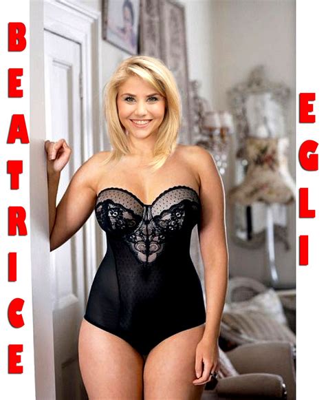 4234e Beatrice Egli Singer Kurvige Mädchen Stil Frauen In