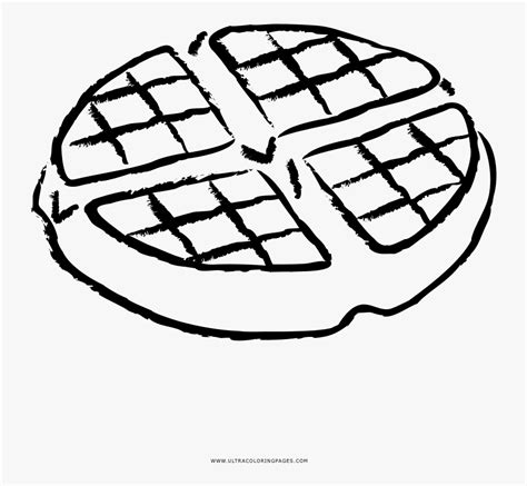 Waffles Coloring Page Coloring Page Free Printable Free Transparent