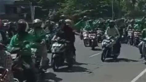 Viral Ribuan Ojol Di Bandung Turun Ke Jalan Tolak Ppkm Darurat Buka