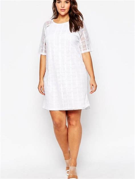 White Plus Size Summer Dresses Pluslookeu Collection