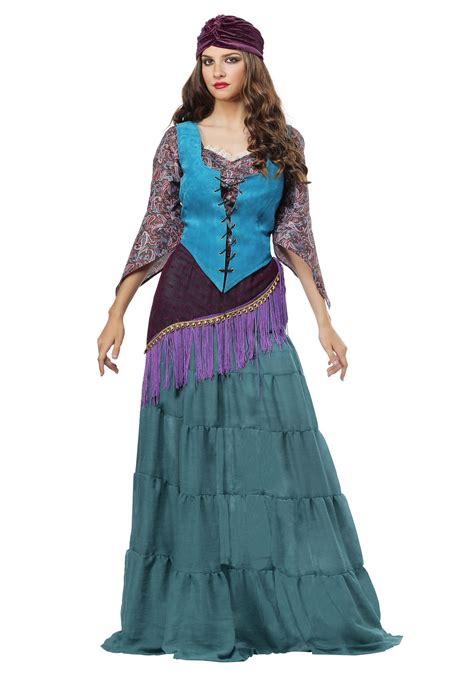 Costumes Brand New Gypsy Fortune Teller Plus Size Costume Women