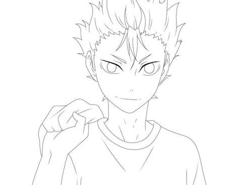 Anime Haikyuu Coloring Pages Anime Coloring Pages