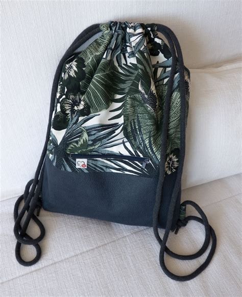 Sammlung von bellaundleo • zuletzt aktualisiert: stilvoller Turnbeutel ♥Südsee♥ florales Muster mit ...