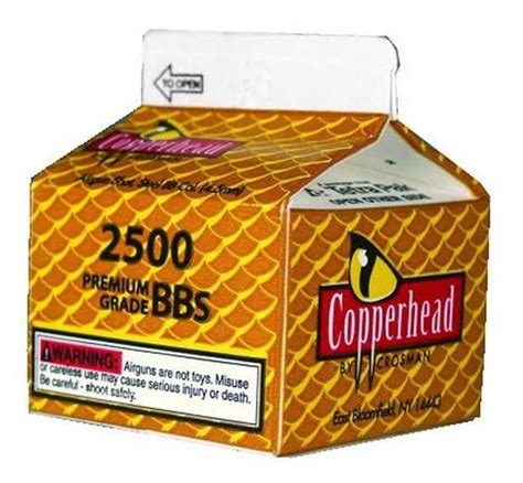 Buy Crosman CopperHead BBs 177 Copper Coated Steel 2500 Carton Online