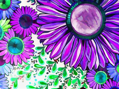 Purple Daisy Background Free Stock Photo Public Domain Pictures