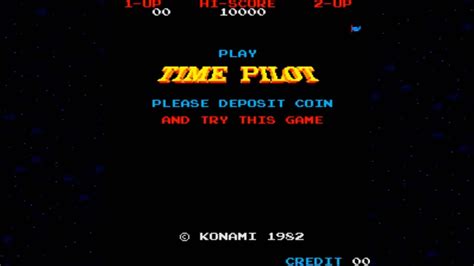 Time Pilot 1982 Konami Mame Retro Arcade Games Youtube