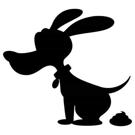 Dog On Toilet Silhouettes Illustrations Royalty Free Vector Graphics
