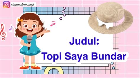 Download lagu saya anak malaysia mp3 secara gratis di metrolagu. Judul: Topi Saya Bundar👒 | Lagu Anak Indonesia - YouTube