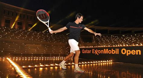 The qatar open, currently known as the qatar exxonmobil open for sponsorship reasons, is a professional tennis tournament played on outdoor hard courts. ATP 250 Doha, Qatar del 2 al 8 de Enero del 2012.