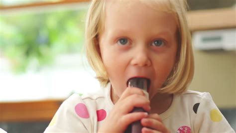 Little Cute Girl Playing Harmonica Sitting By The Window Stock Footage Video 10777064 Shutterstock