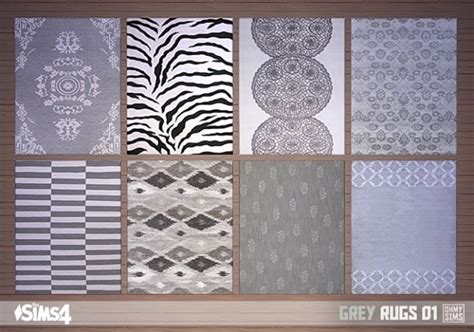 Grey Rugs 02 At Oh My Sims 4 Sims 4 Updates