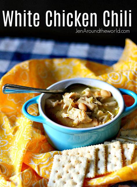 Oregano, arrowroot flour, garlic cloves, green bell pepper, pepper and 14 more. White Chicken Chili - One of the Best Soups You Will Ever ...