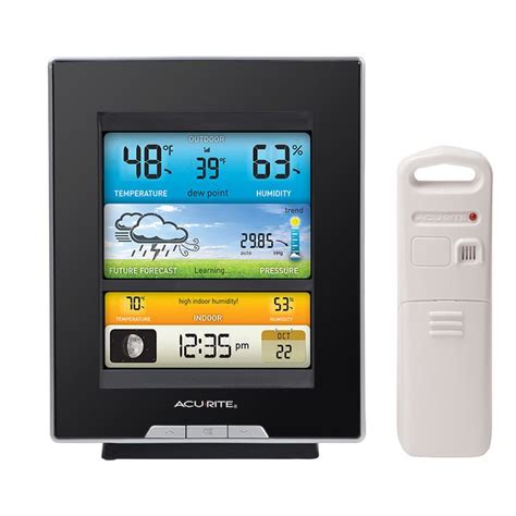 Acurite Wireless Weather Forecaster With Color Lcd 02048hda1 Weather