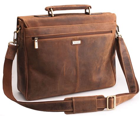 Luxury Mens Leather Messenger Bags Under