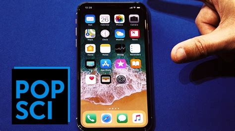 First Look At The Apple Iphone X Youtube