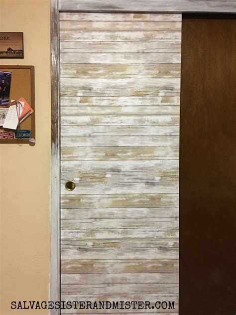 They are built on a track with two rails, allowing each door to slide pocket sliding closet doors actually slide into the wall. ORC - Bargain Sliding Closet Door Makeover - Salvage ...