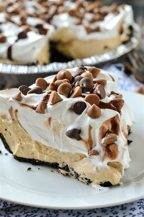 1/4 cup margarine, softened 1 cup creamy peanut butter 1/4 cup egg substitute 2 tablespoons honey 1/2 teaspoon vanilla extract 1. No-Bake Peanut Butter Pie - Mother Thyme
