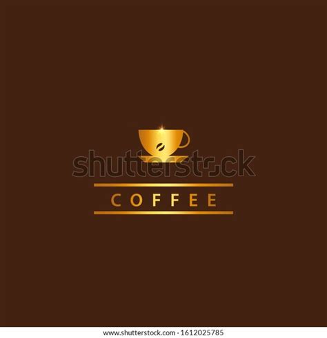 Coffee Label Graphic Designs Cafe Restaurant Stock Vector Royalty Free