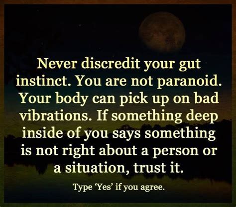 Never Discredit Your Gut Instinct Intuition Quotes Instinct Quotes