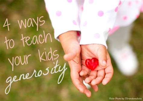 How To Teach Your Kids Generosity Teaching Teaching Kids Charitable