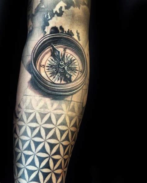 100 Flower Of Life Tattoo Designs For Men Geometrical