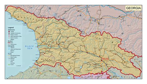 Political Map Of Georgia Fotolip Com Rich Image And Wallpaper Vrogue