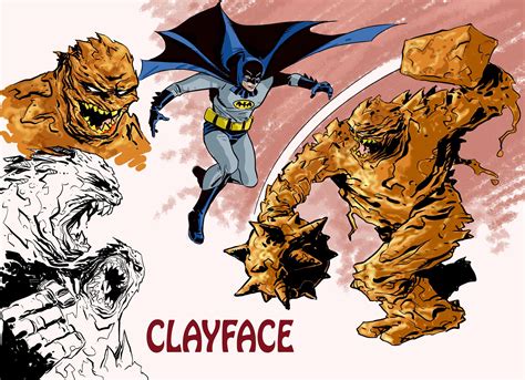 Batman And Clayface Dc Comics Batman Batman Vs Dc Comics