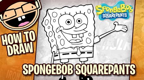 how to draw spongebob squarepants step by step