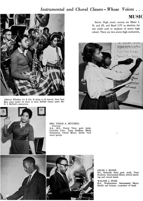 The Bumblebee Yearbook Of Lincoln High School 1960 Page 30 The Portal To Texas History