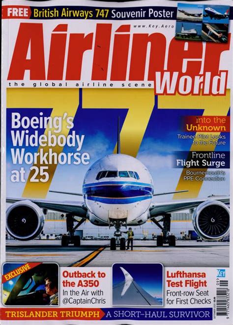 Airliner World Magazine Subscription Buy At Uk Aviation