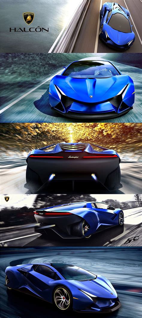 Lamborghini Halcon Concept Futuristic Cars Concept Car Design