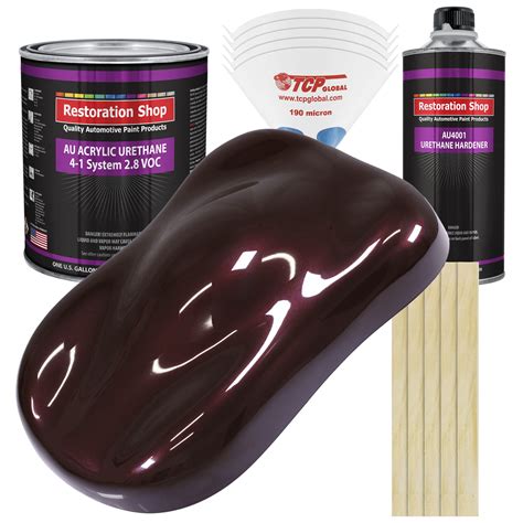 Restoration Shop Molten Red Metallic Acrylic Urethane Auto Paint