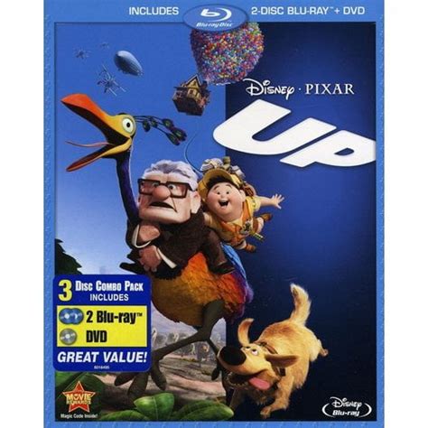 Up 2 Disc Blu Ray Dvd Widescreen