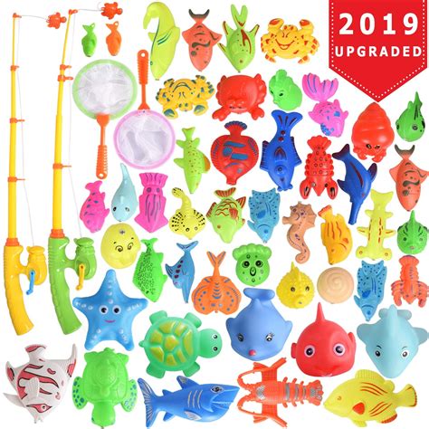 Magnetic Fishing Game For Kids Fishing Toys Game Set For Kids With Pole