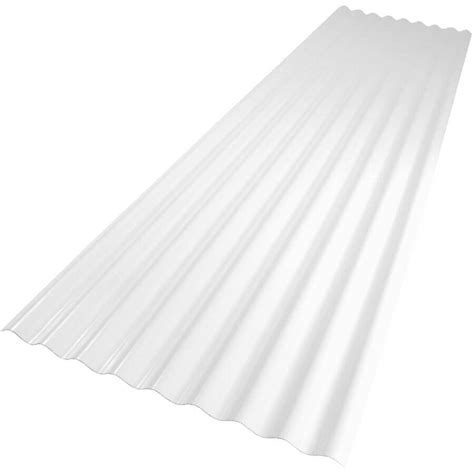 Vicwest 24x10 Suntuf Clear Polycarbonate Panel Home Hardware
