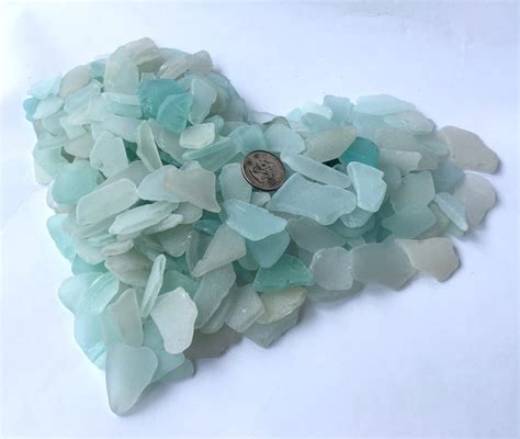 Bulk Craft Sea Glass 50 200 Set Real Beach Glass Genuine Sea Etsy