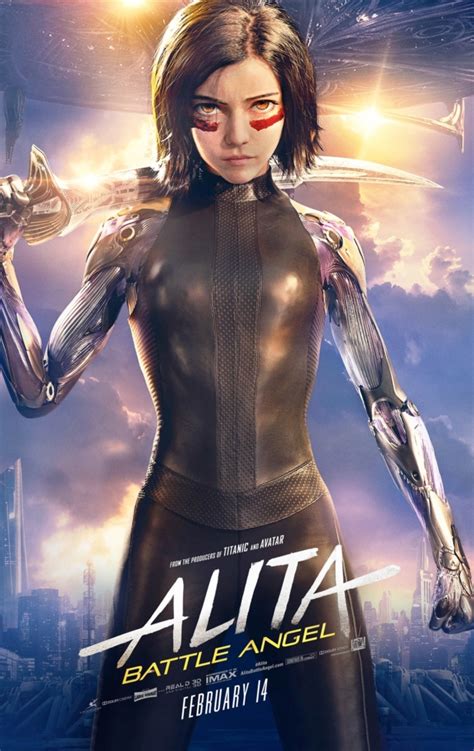 Alita Battle Angel New Poster Strikes A Power Pose Scifinow