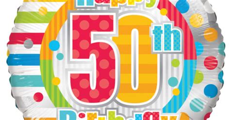 Happy 50th Birthday Ballonboxnl